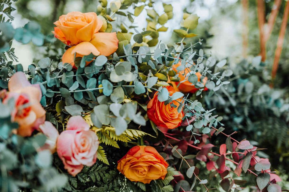 Heide Museum wedding photo
