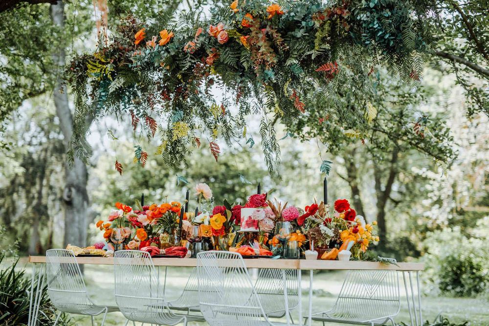 Heide Museum wedding photo