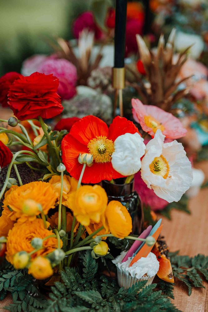 Heide Museum wedding photo