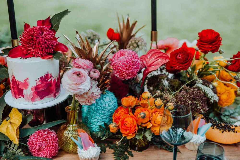 Heide Museum wedding photo