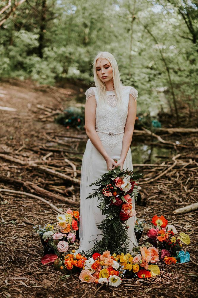 Heide Museum wedding photo