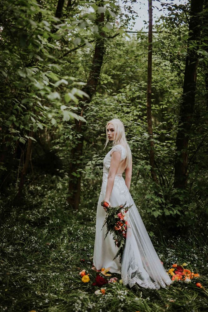 Heide Museum wedding photo