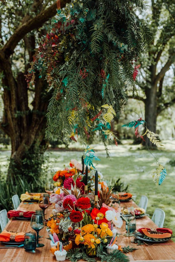 Heide Museum wedding photo