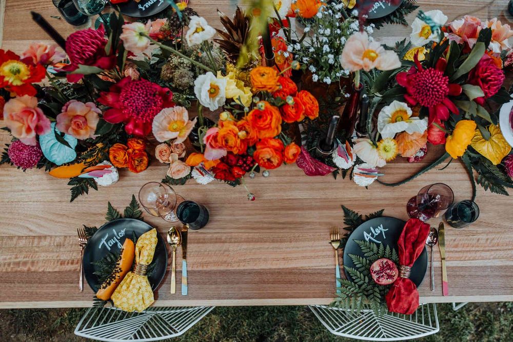 Heide Museum wedding photo