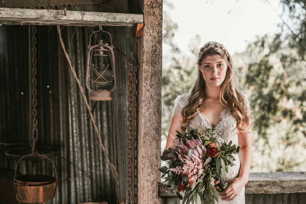 Horse Ranch wedding photo