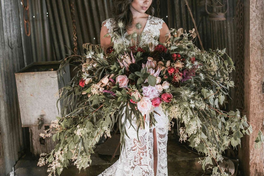 Horse Ranch wedding photo