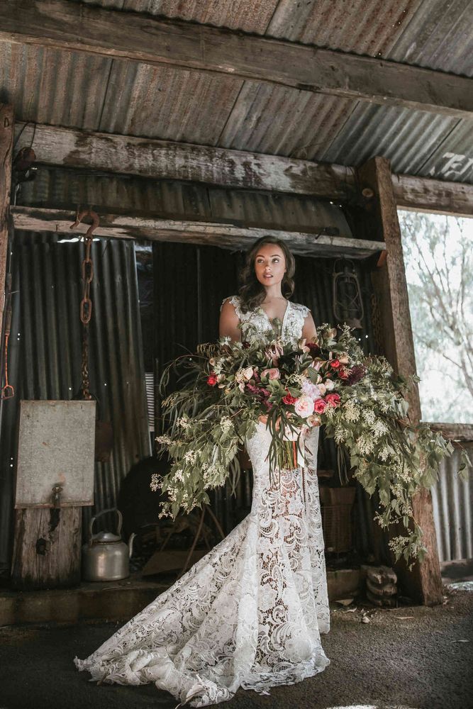 Horse Ranch wedding photo