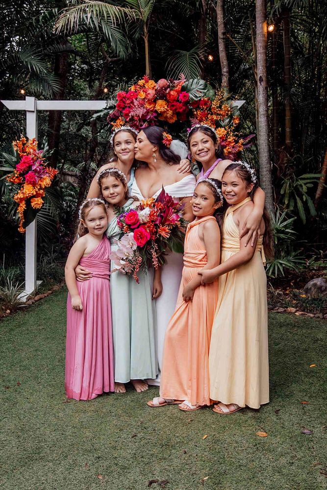 Phoebe & Morgan wedding photo