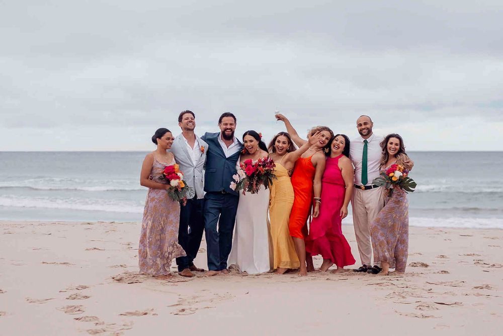 Phoebe & Morgan wedding photo