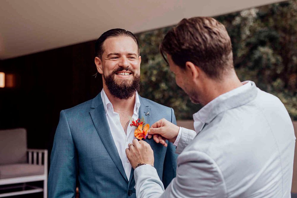 Phoebe & Morgan wedding photo