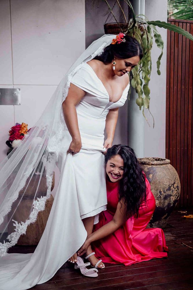 Phoebe & Morgan wedding photo
