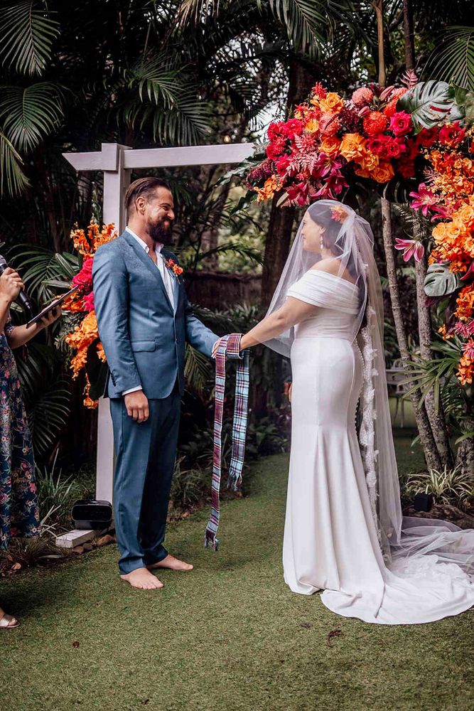Phoebe & Morgan wedding photo