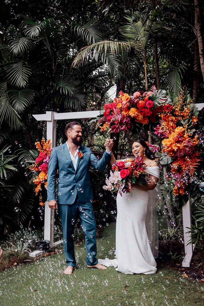 Phoebe & Morgan wedding photo
