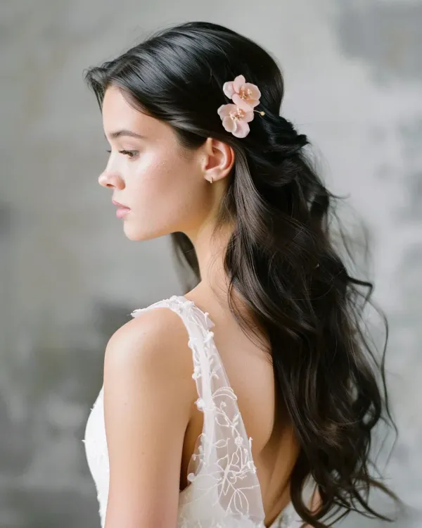 Down Style wedding hairstyle