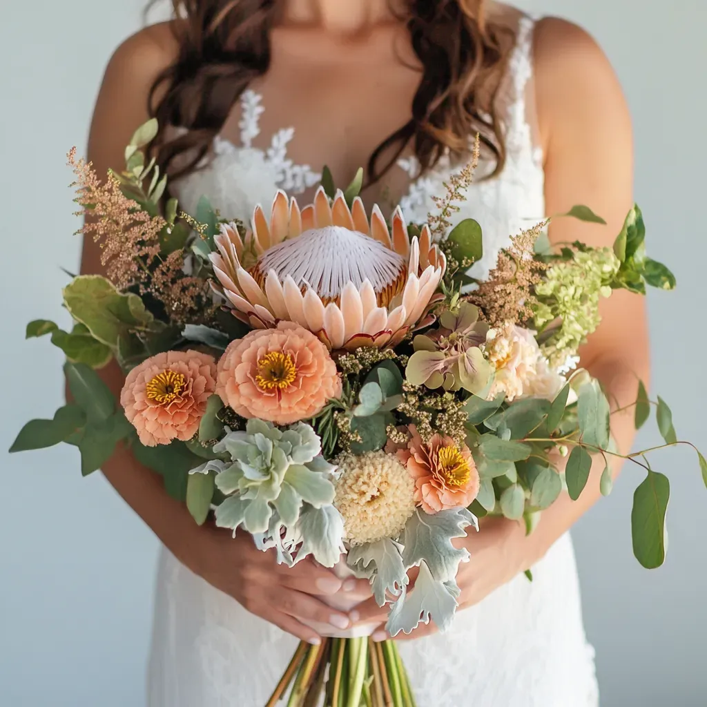 soft-peach-harmony-wild-freeform-bouquet-blush-king-protea-zinnias.webp