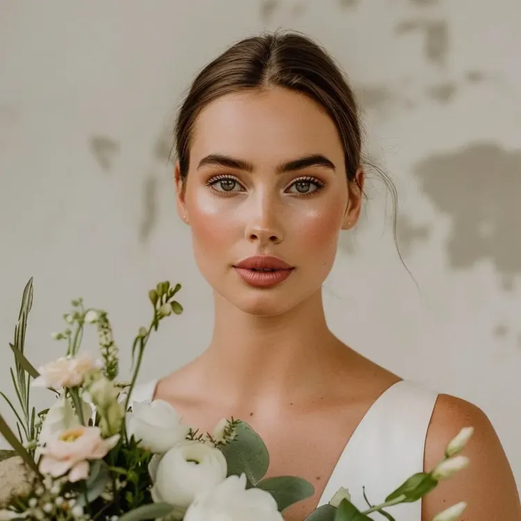 Traditional wedding make up