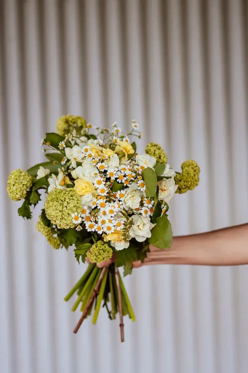 Garden wedding flowers