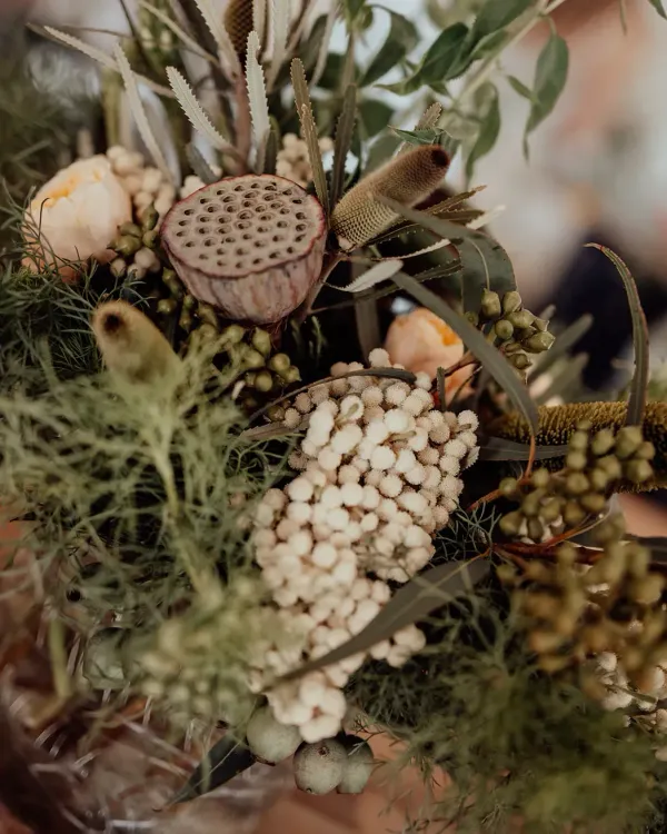Australian Natives wedding flowers