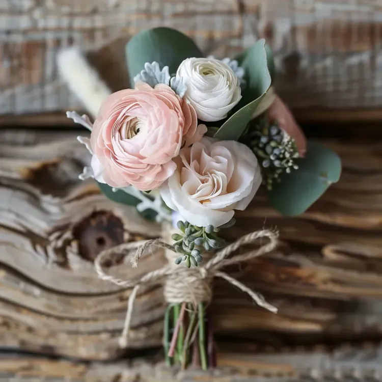 Boutonnier wedding flowers