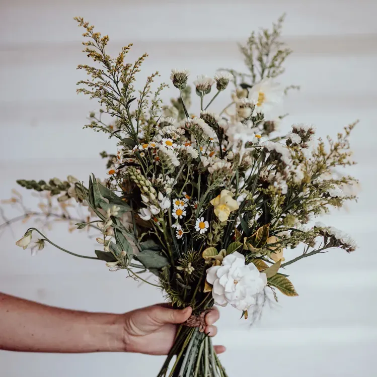Wild wedding flowers