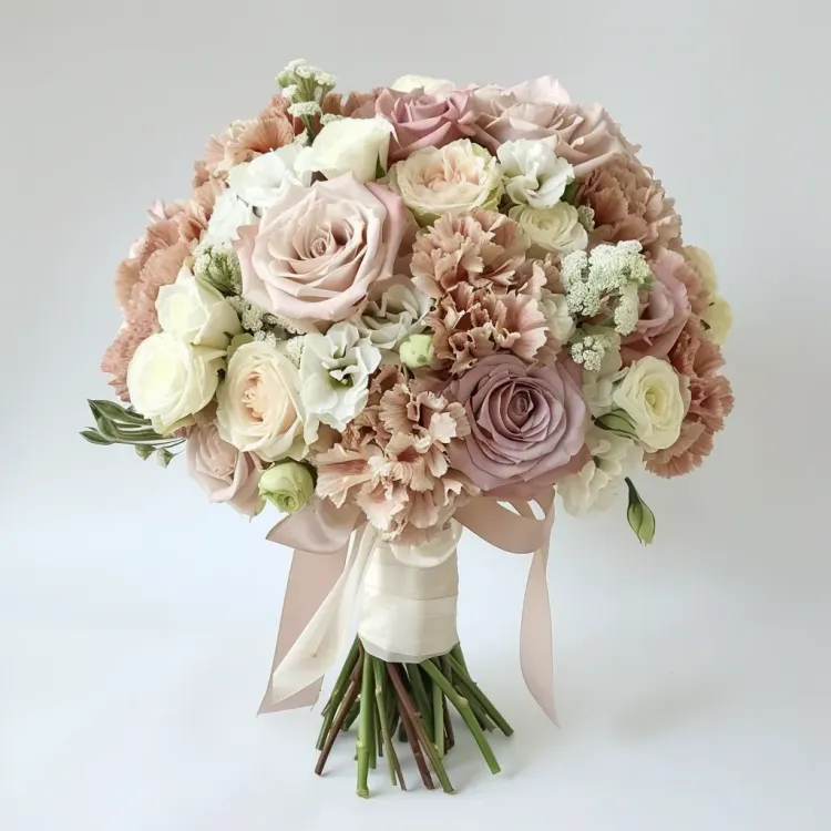 Soft Colours wedding flowers