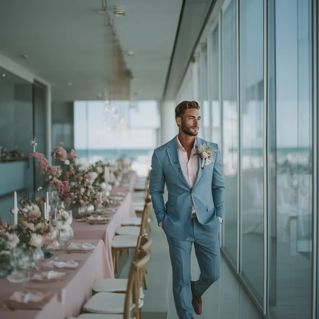 stylish-groom-light-blue-suit-pink-shirt-indoor-coastal-reception.webp