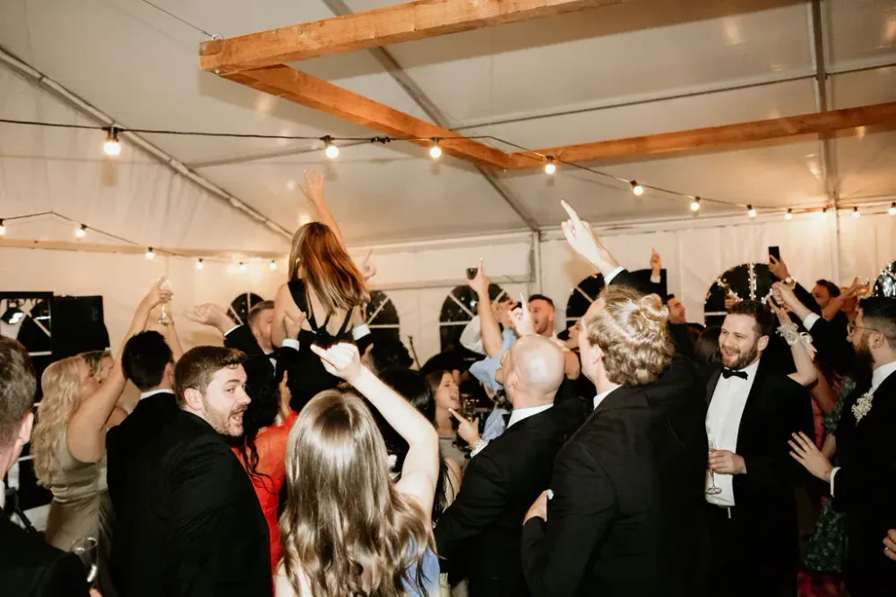 Alison and Brock wedding photo