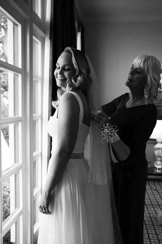 Alison and Brock wedding photo