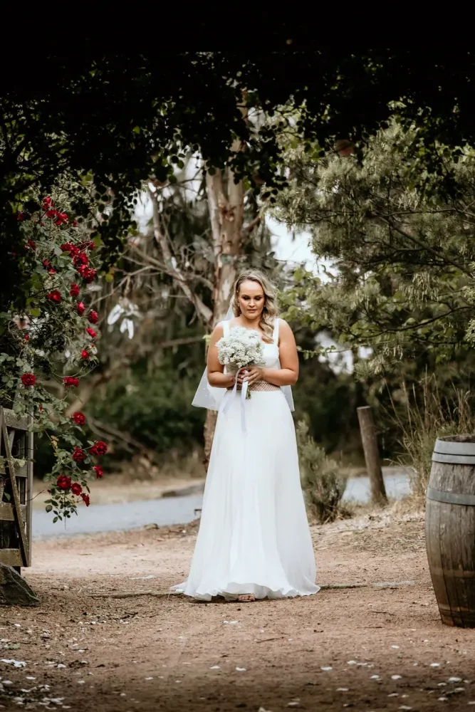 Alison and Brock wedding photo