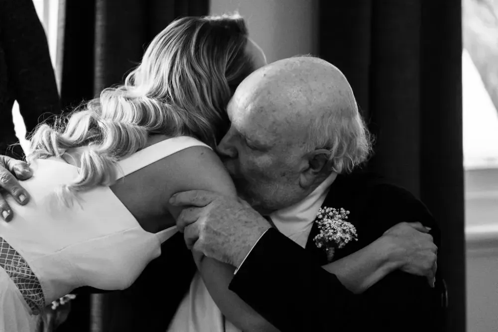 Alison and Brock wedding photo