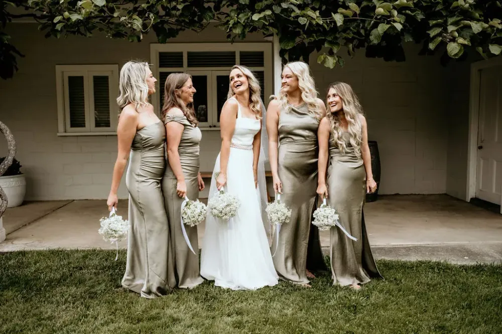 Alison and Brock wedding photo