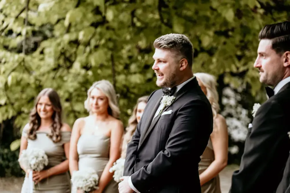 Alison and Brock wedding photo