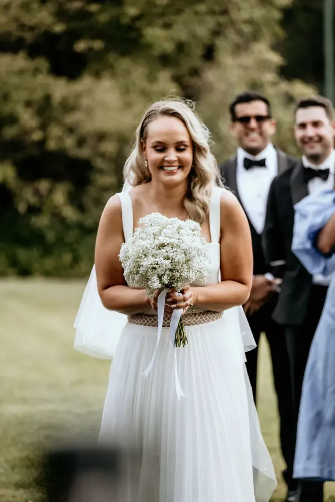 Alison and Brock wedding photo