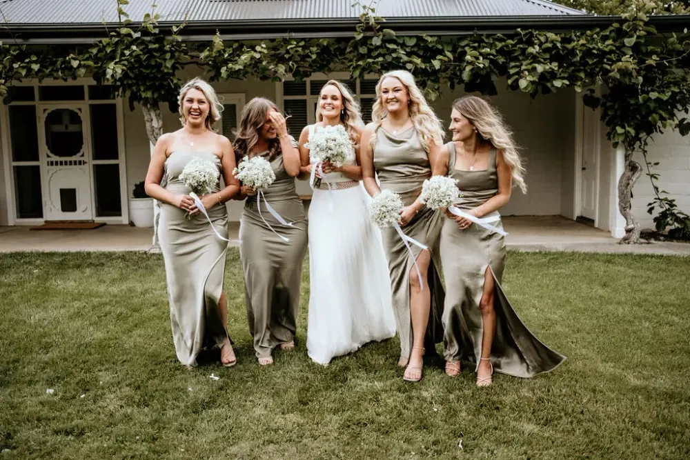 Alison and Brock wedding photo