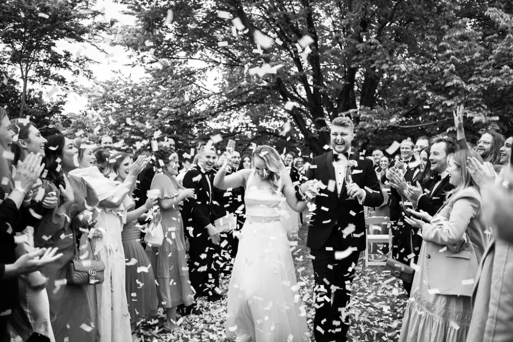 Alison and Brock wedding photo