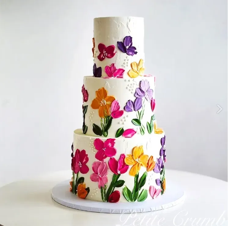 Artistic Wedding Cake cake 4