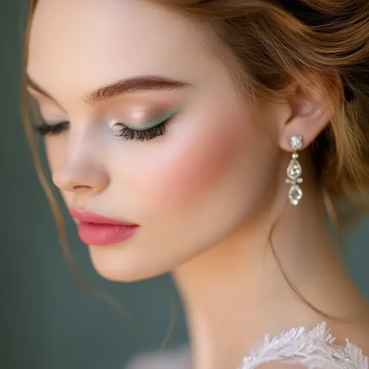 Traditional wedding make up