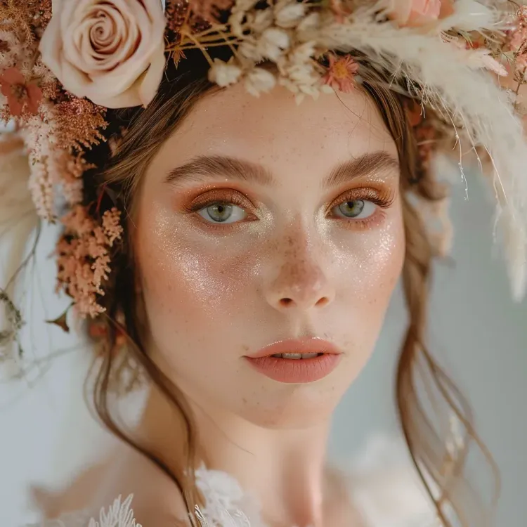 Unique & Bold wedding make up