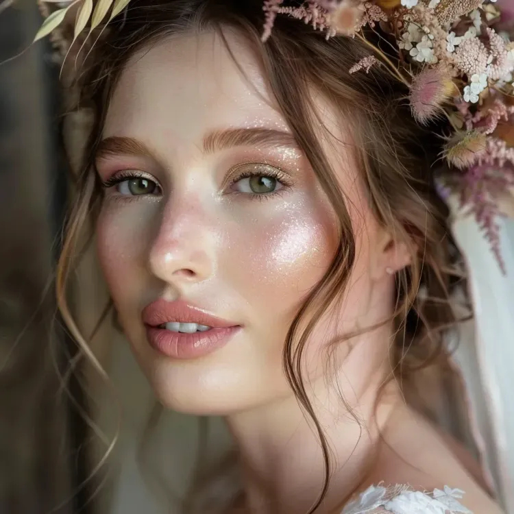 Unique & Bold wedding make up