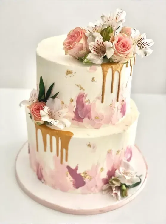 Drip Wedding Cake wedding cake