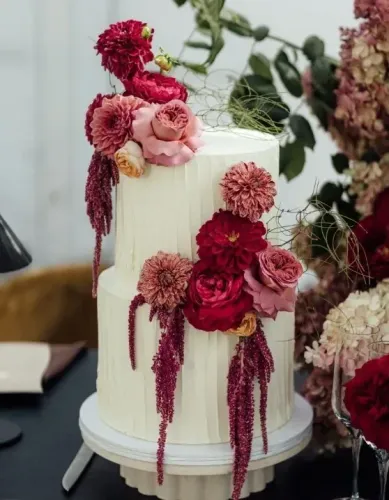 Floral Wedding Cake wedding cake