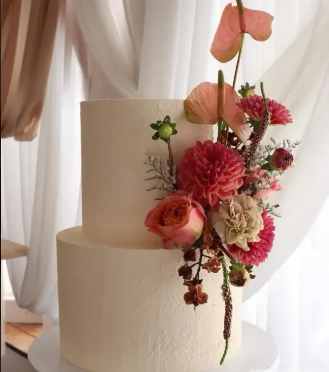 Floral Wedding Cake wedding cake