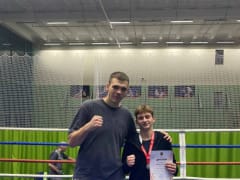 Спортсмены секции тайского бокса «Удар» Дома культуры «Заря» успешно выступили на турнире МГФСО по тайскому боксу, проходившем в Москве.