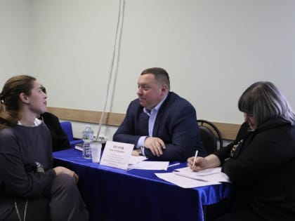 Прошёл очередной выездной приём администрации Наро-Фоминского г.о. в ДК «Атепцево»