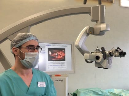 Современный операционный микроскоп появился в Видновской больнице