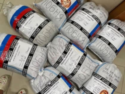 Неравнодушные жители Лобни собирают гуманитарную помощь участникам СВО
