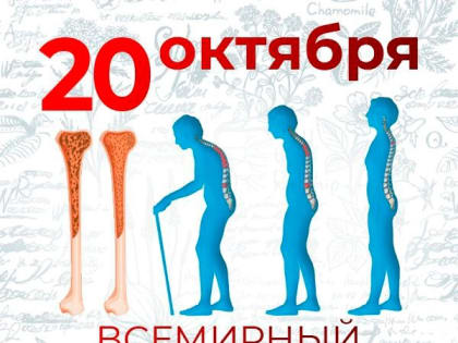 День борьбы с остеопорозом 20 октября 2023 года, Неделя профилактики остеопороза 16–22 октября