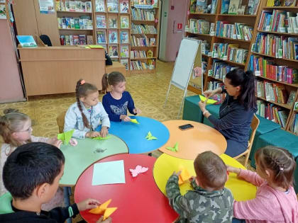 В Рузской библиотеке – мастер-класс «Бабочки»