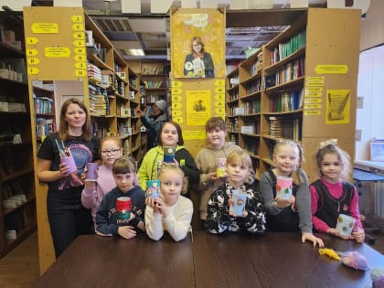 В Дороховской библиотеке делали карандашницы