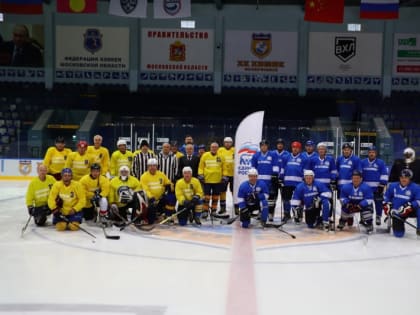 В Воскресенске прошел очередной матч в рамках «Хоккейного долголетия»